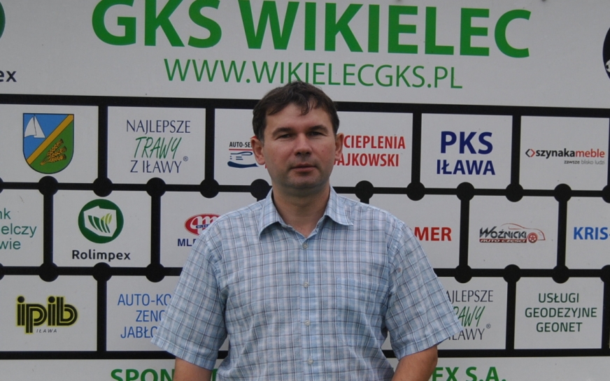 Prezes GKS-u Wikielec Krzysztof Sadowski zapowiada, że wiosną klub z determinacją zawalczy o utrzymanie się w III lidze.