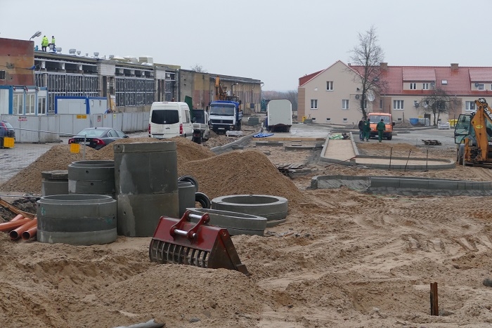 W toku jest ogromna inwestycja na zapleczu ulicy Jasielskiej w Iławie.