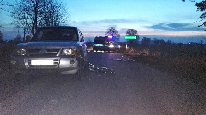 Tragiczny wypadek na drodze koło Kamienia Małego w gminie Iława.
