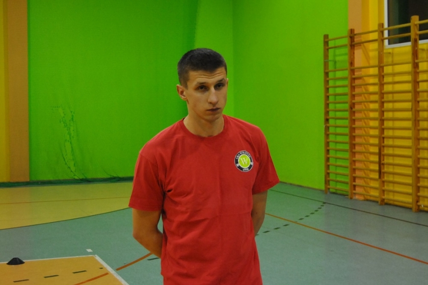 Rosjanin Siergiej Gurow trenuje z III-ligowym Rolimpexem GKS-em Wikielec (fot. archiwum klubu).
