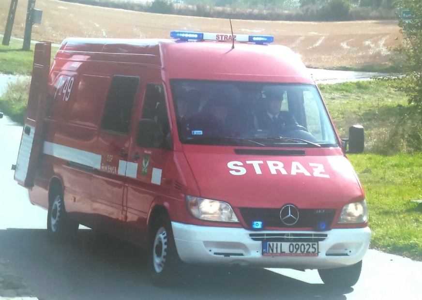 Skradziony pojazd jednostki OSP z gminy Lubawa.