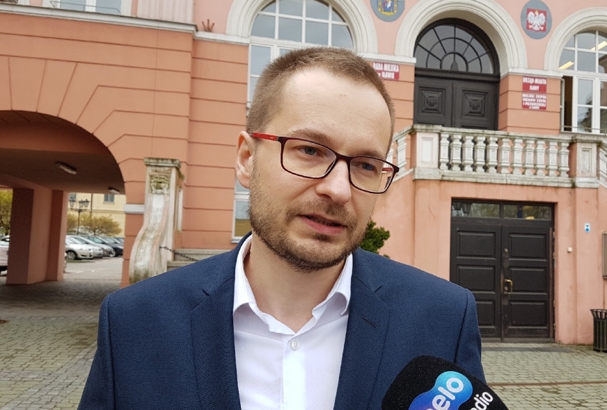Dawid Kopaczewski kandydatem na burmistrza Iławy.