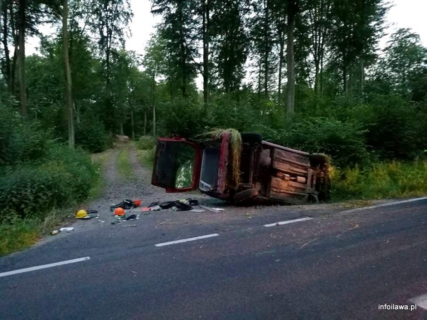 Do tego bardzo groźnie wyglądającego zdarzenia doszło na trasie pomiędzy Iławą a Stradomnem, na drodze krajowej nr 16 w dniu 16 czerwca tego roku, w godzinach wieczornych.