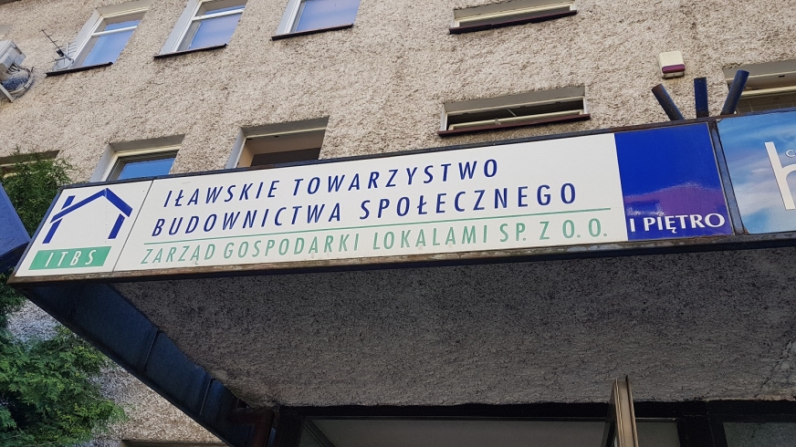 Siedziba ITBS na ulicy Jagiellończyka w Iławie.