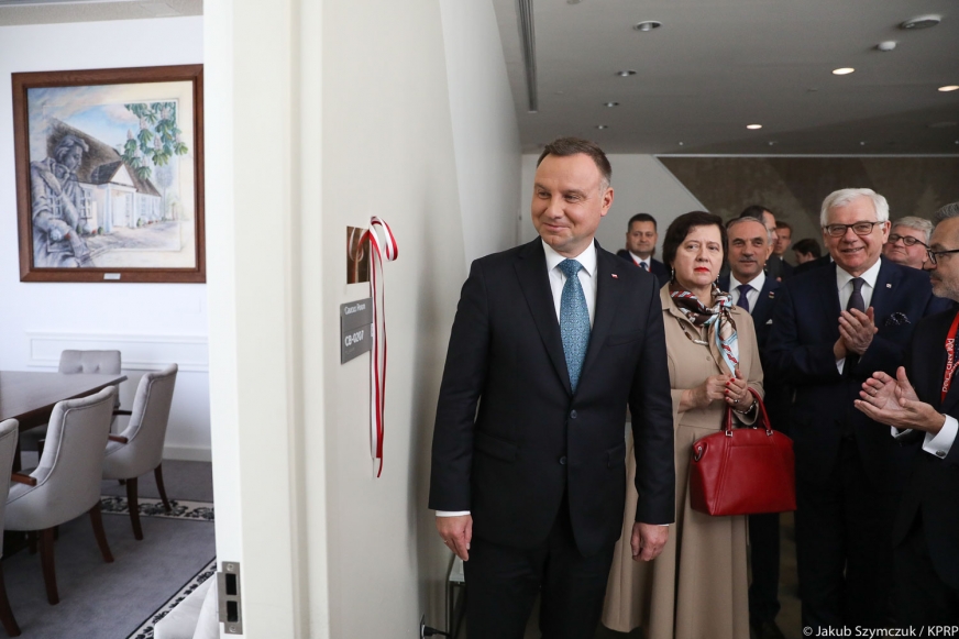 Prezydent RP Andrzej Duda otwiera 