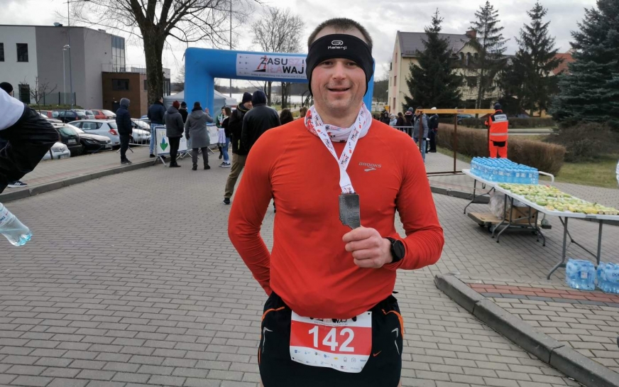 Zwycięzca biegu Mariusz Wojdyło.