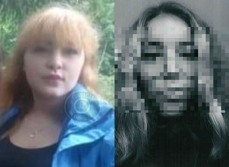 Julia (po prawej) już się odnalazła, Dorota (po lewej) jest wciąż uznawana za osobę zaginioną.