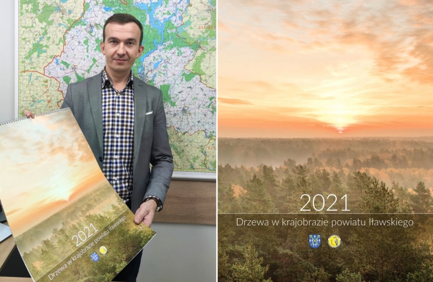 Mateusz Szauer, Dyrektor Wydziału Ochrony Środowiska i Rolnictwa, był koordynatorem wydania kalendarza na 2021 rok.