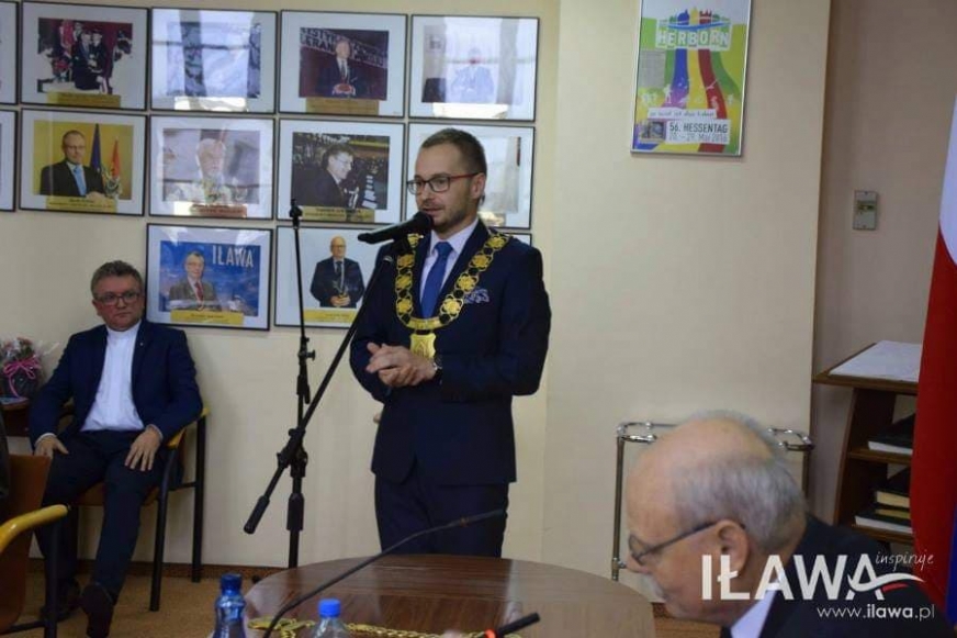 W połowie maja minie połowa kadencji Burmistrza Iławy Dawida Kopaczewskiego.