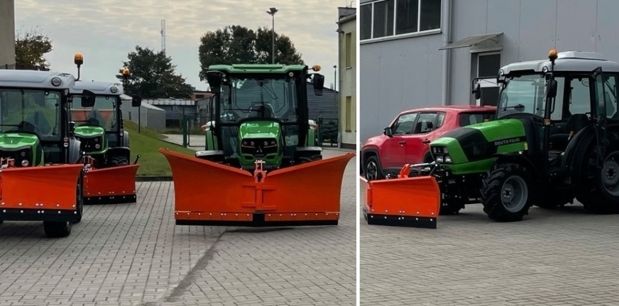 5 fabrycznie nowych pojazdów marki DEUTZ-FAHR, w trzech różnych wielkościach, zasiliło flotę Zakładu Komunikacji Miejskiej w Iławie.