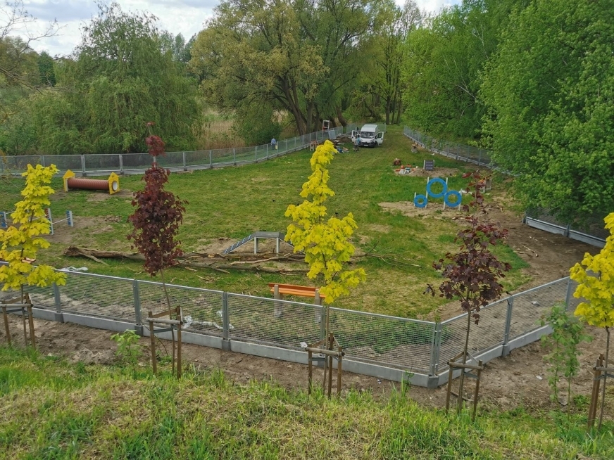 Wybieg dla psów na ulicy Gdańskiej, to ostatni zwycięzca Iławskiego Budżetu Obywatelskiego.