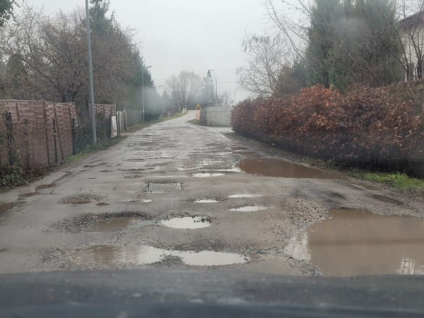 Ulica Diamentowa na zdjęciu Czytelnika z lutego tego roku.