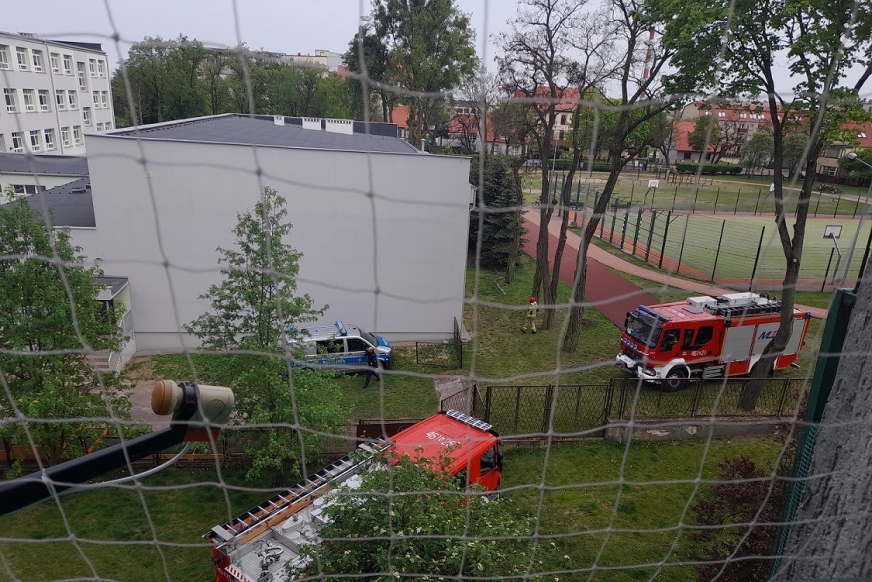 Do niebezpiecznego zdarzenia doszło dziś w szkole nr 2 w Iławie.