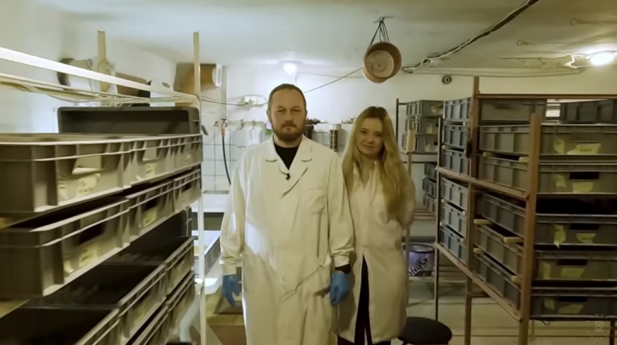 Agnieszka Nowak i Mateusz Mentlewicz pokazali, jak wygląda ich hodowla mącznika, prowadzona pod Iławą.