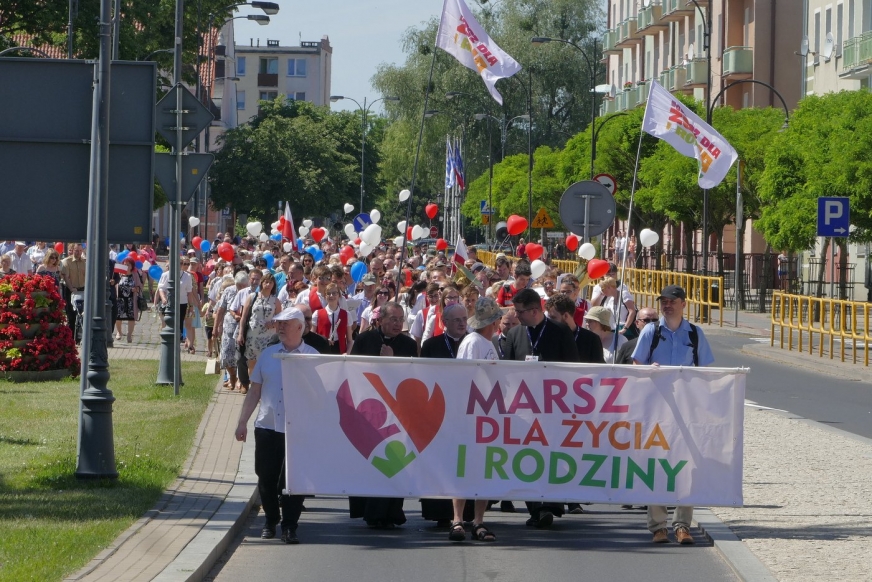 Marsz dla Życia i Rodziny w Iławie.