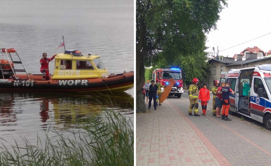 Interweniowały wszystkie lokalne służby. Dzięki nim - i czujności świadka - prawdopodobnie udało się zapobiec tragedii...