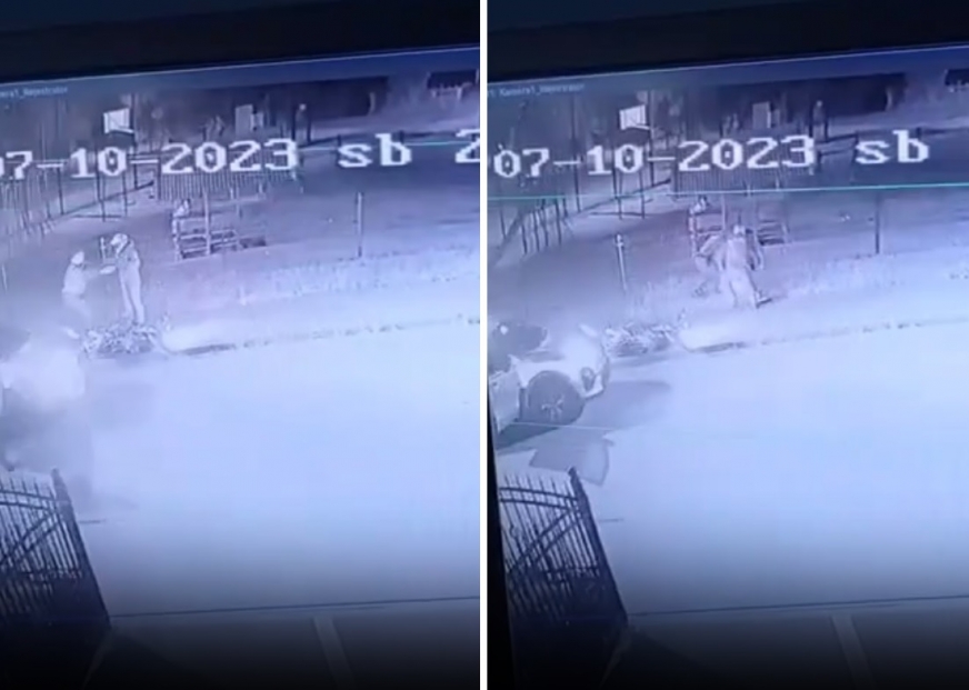 Jest kolejne nagranie wideo z zatrzymania 15-letniego motocyklisty w Suszu.
