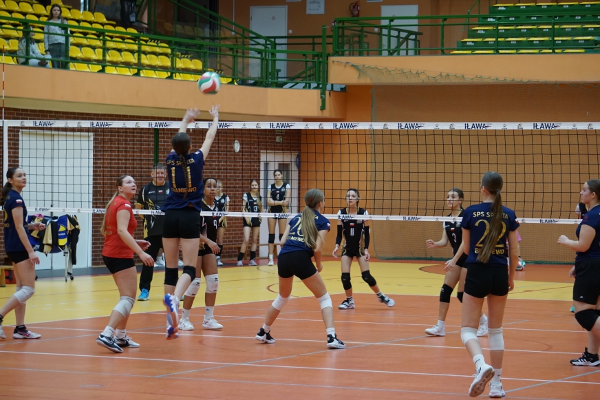 Mecz juniorek młodszych Zryw-Volley Iława - Sparta Braniewo