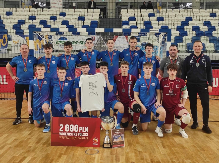 Nasi reprezentanci na podium Młodzieżowych Mistrzostw Polski w Futsalu!