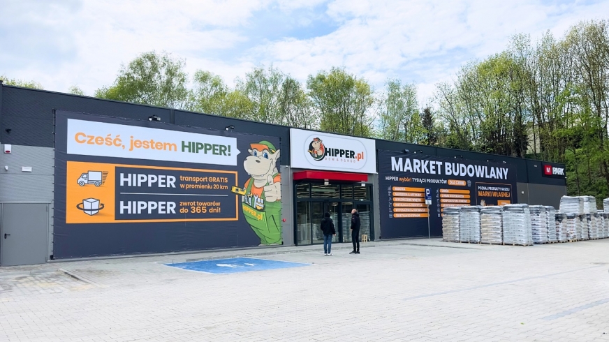 Nowy sklep sieci HIPPER.pl zlokalizowany będzie w parku handlowym M Park przy ul. Wojska Polskiego 30.