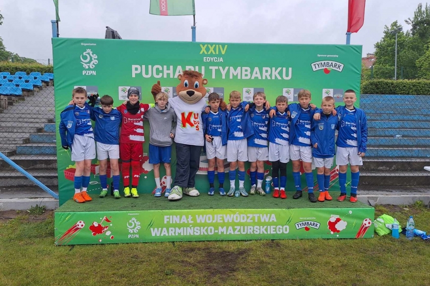 Zespół U-12 z SP1 Iława zajął 3. miejsce w finale wojewódzkim Pucharu Tymbarku