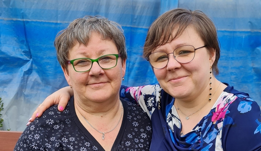 Córka Kamila i Mama Jadwiga; obie są mieszkankami Iławy. To kolejne zgłoszenie w naszej zabawie z okazji Dnia Matki.