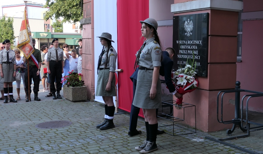 Iława. Na lokalnej uroczystości z okazji 80. rocznicy wybuchu Powstania Warszawskiego.