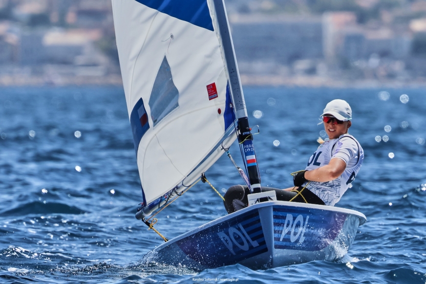 Agata Barwińska (SSW MOS Iława) dzielnie walczyła w Igrzyskach Olimpijskich. Reprezentantka Polski pływała w klasie ILCA 6