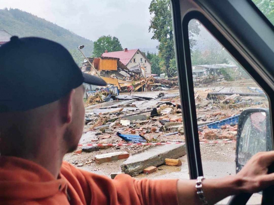 Skala zniszczeń na południu jest ogromna. Pomoc płynie z całego kraju, z Iławy także.