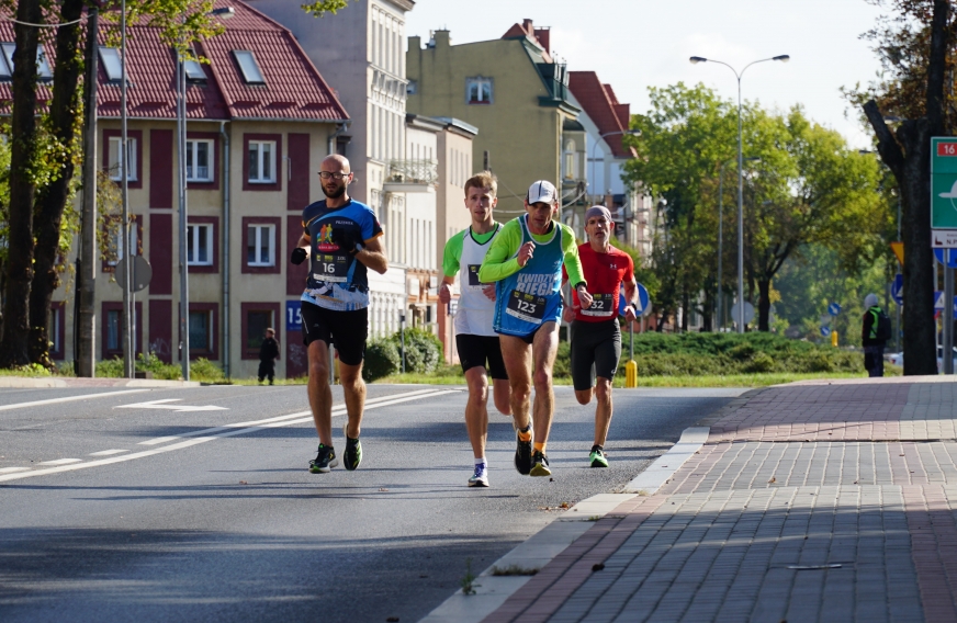 Na trasie 1. edycji biegu 