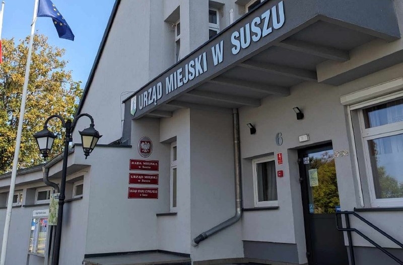 Wiadomość z Urzędu Miejskiego w Suszu.