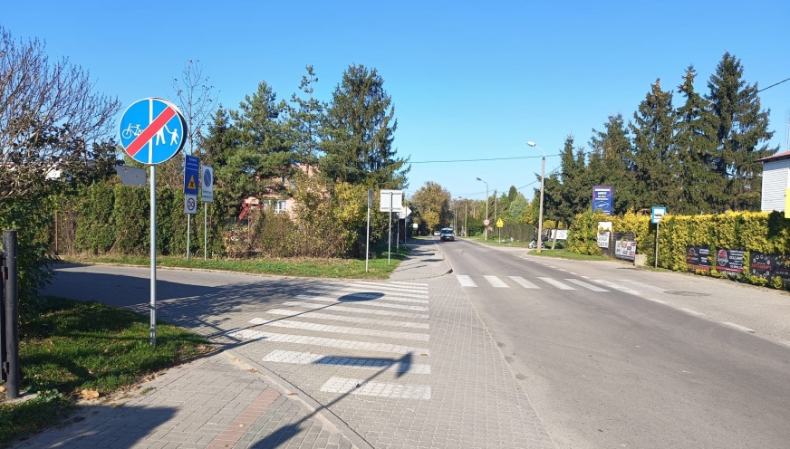 W tym miejscu w Iławie ma rozpoczynać się ścieżka pieszo-rowerowa do Szałkowa 