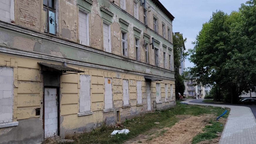 Iława, ul. Wojska Polskiego 24A. To miejsce ma przedwojenną przeszłość, a czy jeszcze ma przed sobą przyszłość?