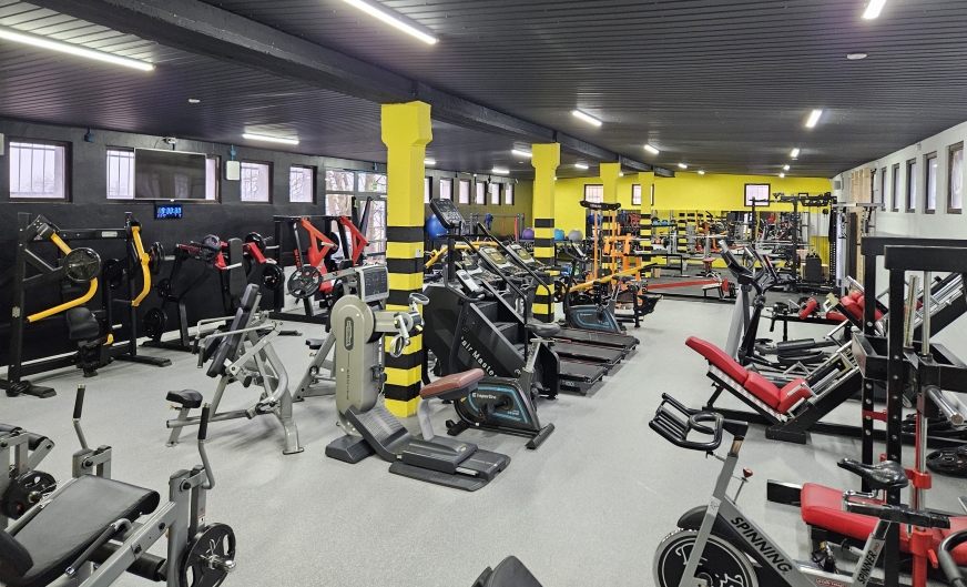 Tak nowa siedziba FRICK GYM prezentuje się od środka