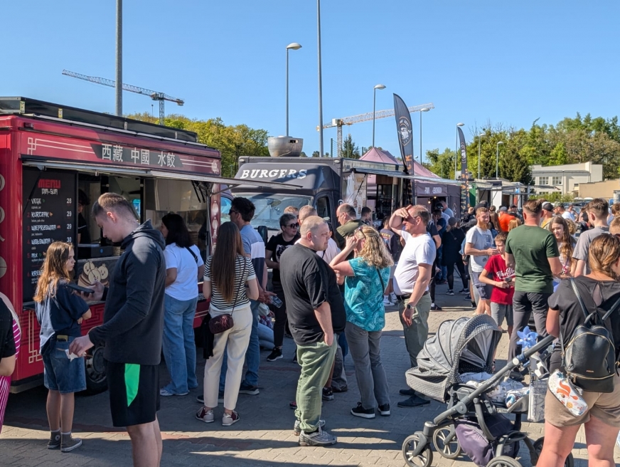 Wystartował majówkowy „Food Truck Festival” w Iławie. ZOBACZ ZDJĘCIA.