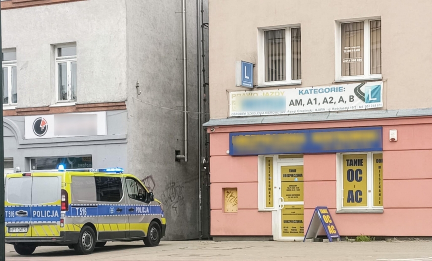 Miejsce interwencji, o której mowa.
