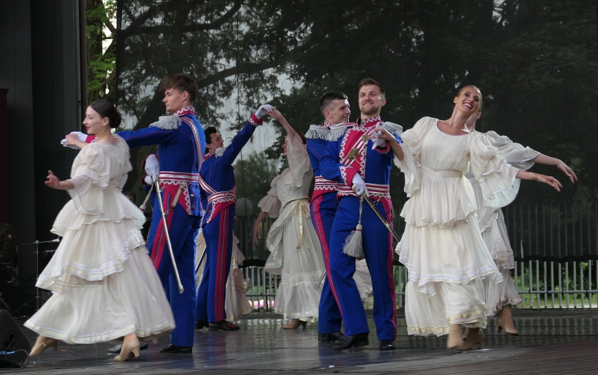 Koncert Reprezentacyjnego Zespołu Artystycznego Wojska Polskiego w Iławie z okazji 720-lecia miasta.