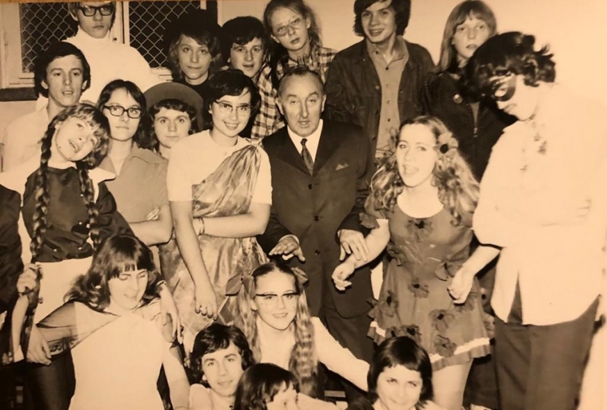 Z archiwum dawnej 4A. Ta klasa zdawała maturę w 1975 r. - 50 lat temu!