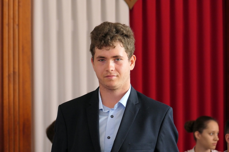 Dominik Dudzicki – powiatowy laureat konkursu