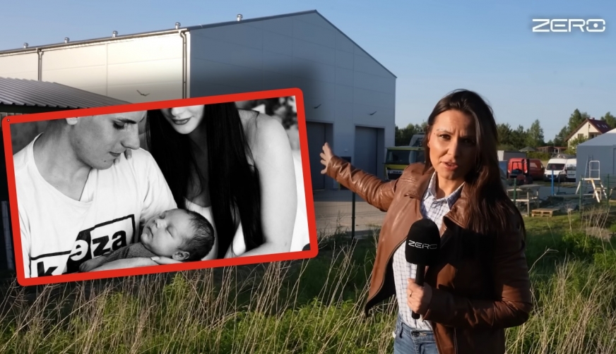 Tu zginął Mirosław... Reporterka Kanału Zero na miejscu tragedii.
