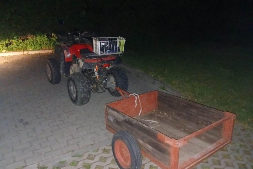 Mężczyzna nie potrafił racjonalnie wskazać celu swojej nocnej podróży.