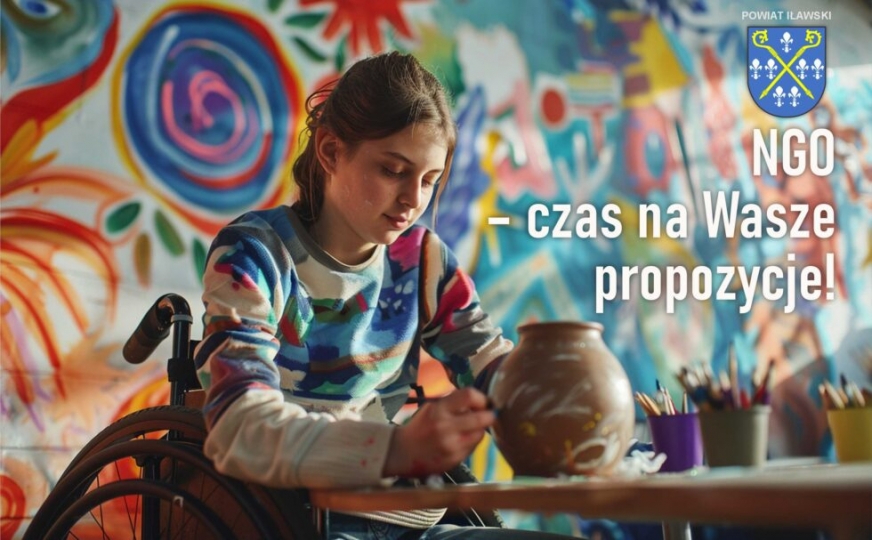 Powiat Iławski zaprasza organizacje pozarządowe do współpracy w 2026 roku.
