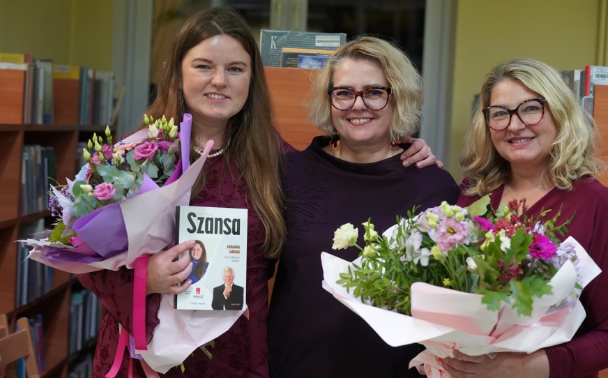 Od lewej: Aleksandra Gubernat, Dorota Stępień-Góra, Agata Topolewska.