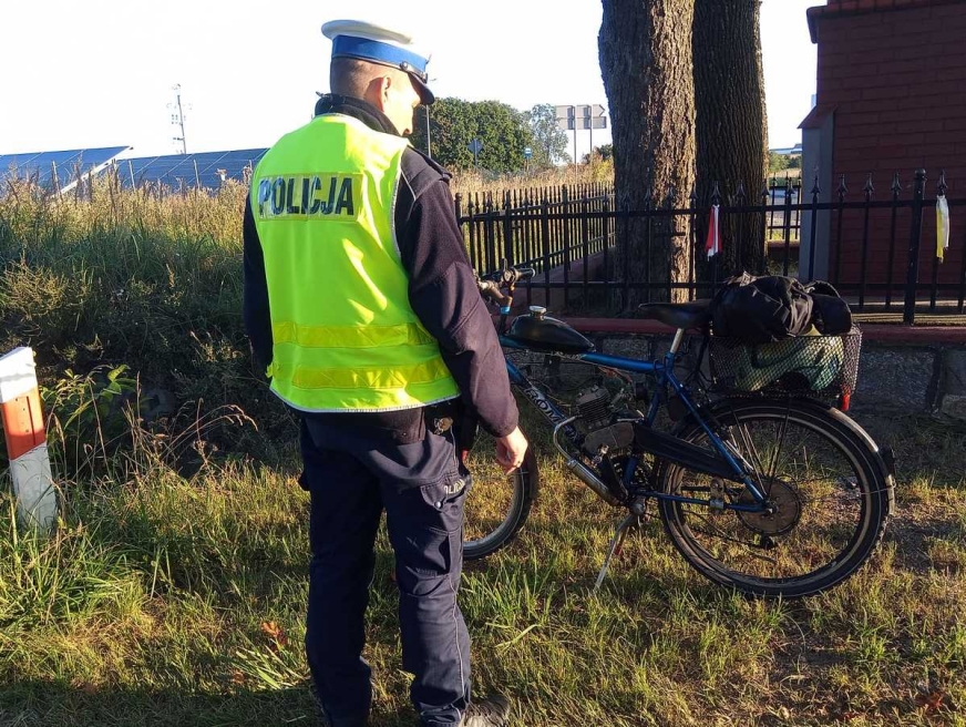 Nietypowe drogowe perypetie 47-latka, zatrzymanego do kontroli drogowej w gminie Susz.