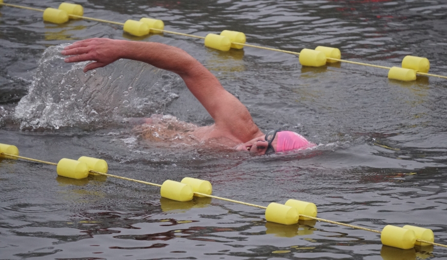 Jeden z uczestników najdłuższego wyścigu 