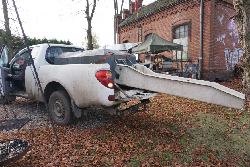 Do zarybienia doszło tym razem nad brzegiem Iławki