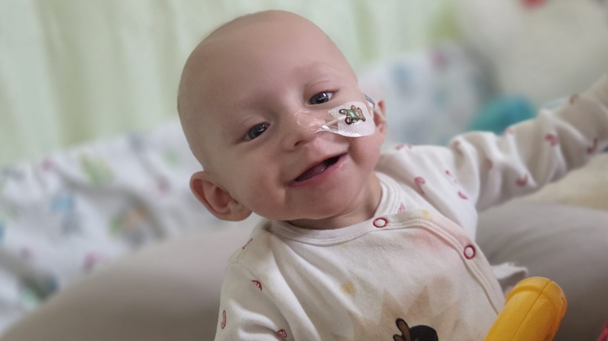 7-miesięczny Oliwier Radtke z Iławy potrzebuje naszej pomocy!