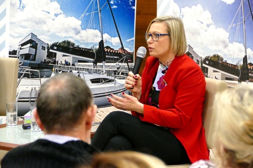 Ewelina Woźniak z Poradni Psychologiczno – Pedagogicznej w Iławie.