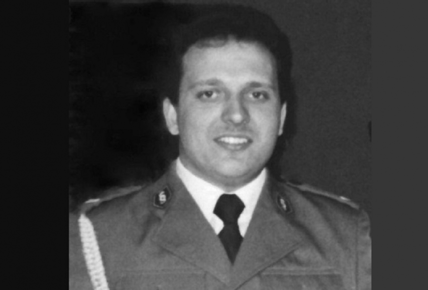Śp. mł. asp. Dariusz Dąbrowski.
