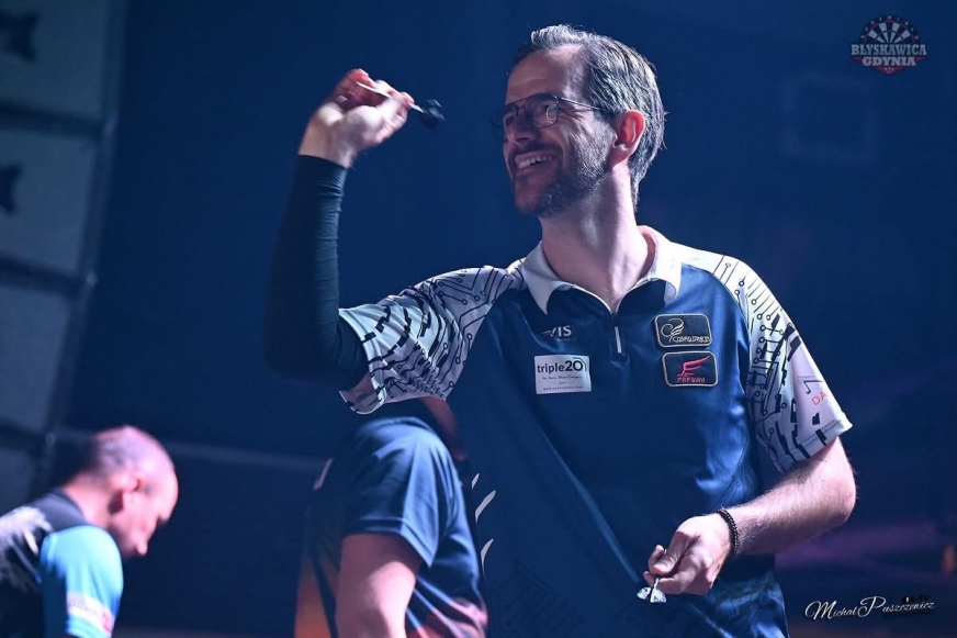 Łukasz Wacławski podczas turnieju w Gdyni